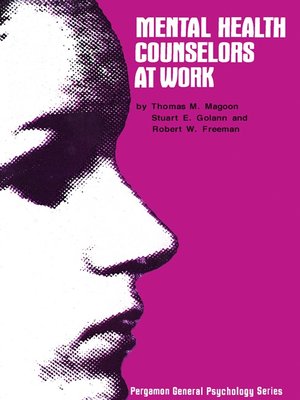 cover image of Mental Health Counselors at Work